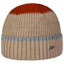 Contrast Colour Beanie by Chillouts beige
