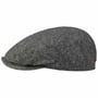 Aysgarth Wool Driver Flatcap by JJ Hats grau-meliert