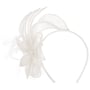 Vanola Sinamay Fascinator by Seeberger vit