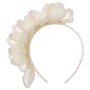 Vinalea Sinamay Fascinator by Seeberger cremeweiß