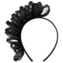 Vinalea Sinamay Fascinator by Seeberger schwarz