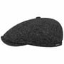 Medora Wool Flatcap by Stetson dunkelgrau