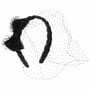 Veadona Fascinator by bedacht schwarz