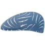 Swerve 504 Flatcap by Kangol blau-weiß