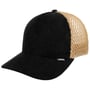 Cord and Mesh Trucker Cap by Djinns schwarz-beige