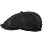 Hatteras Denim Garage Flatcap by Stetson schwarz