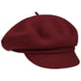 Uni Wool Ballonmütze by Barascon bordeaux