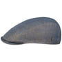 Barrick Leinen Flatcap by Lierys blau