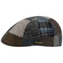 Viscott Patchwork Flatcap by Stetson braun-blau