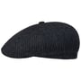 Hatteras Catwick Wool Flatcap by Stetson schwarz-blau