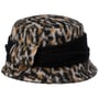 Leo-Chic Wollhut by Lierys schwarz-beige