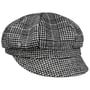 Houndstooth Check Ballonmütze by Lierys schwarz-weiß