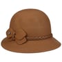 Manuleja Glockenhut mit Lederband by Lierys beige