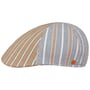 Paddy Two Stripes Cotton Flatcap by Mayser beige