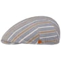 Sidney Stripes Cotton Flatcap by Mayser blau-beige