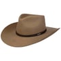 Evansville Wool Westernhatt by Stetson brun