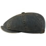 Hatteras Washed Denim Flatcap by Stetson denim