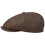 Hatteras Spilsby Sustainable Flatcap by Stetson grau-braun