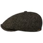 Lake Norden Wool Flatcap by Stetson schwarz-beige