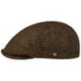 Brookings Wool Driver Flatcap by Lierys braun-meliert