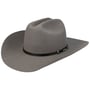 Laramie Wool Western-Hatt by Stetson grå