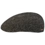 Brockton Wool Ivy Flatcap by Stetson schwarz-beige