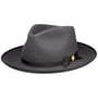 Alcester Fedora 160 Years Haarfilzhut by Stetson grau