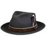 Pinehurst Fedora Wollhut by Stetson dunkelgrau