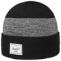 Elmer Pattern Beanie by Herschel grau-schwarz
