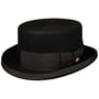 Zylinder Haarfilzhut by JJ Hats schwarz