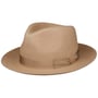 Moncaster Fedora Haarfilzhut by JJ Hats beige