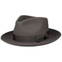 Stoakley Fedora Haarfilzhut by JJ Hats grau