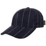 Hiker Twotone Stripe Cap by Borsalino blau