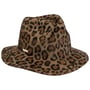Fedora Wollhut mit Leomuster by Seeberger beige