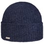 Merino Cashmere Strickmütze by Seeberger dunkelblau