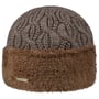 Faux Fur Cuff Strickmütze by Seeberger taupe