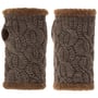 Cable Knit Strickstulpen by Seeberger taupe