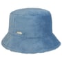 Faux Fur Bucket Damenhut by Seeberger blau