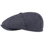 Hatteras Classic Cotton Flatcap by Stetson blau