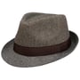 Classic Herringbone Trilby Stoffhut by Lipodo beige-braun