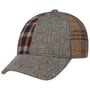 Ganter Patchwork Cap by Lipodo grau-blau