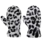 Leo Fake Fur Fäustlinge by Lipodo grau
