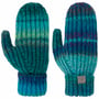 Multicolour Fäustlinge by Lierys grün-blau