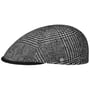 Brockway Wool Flatcap by Lierys schwarz-weiß