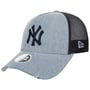 WMNS Denim Yankees Trucker Cap by New Era hellblau