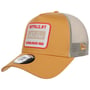 Established Patch Trucker Cap by New Era grau-gelb