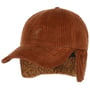 Cozy Cord Earflap Cap by Kangol braun