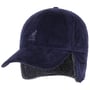 Cozy Cord Earflap Cap by Kangol dunkelblau