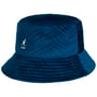 Plush Wave Puff Bucket Stoffhut by Kangol dunkelblau