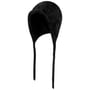 Faux Fur Knit Bonnet Mütze by Kangol schwarz